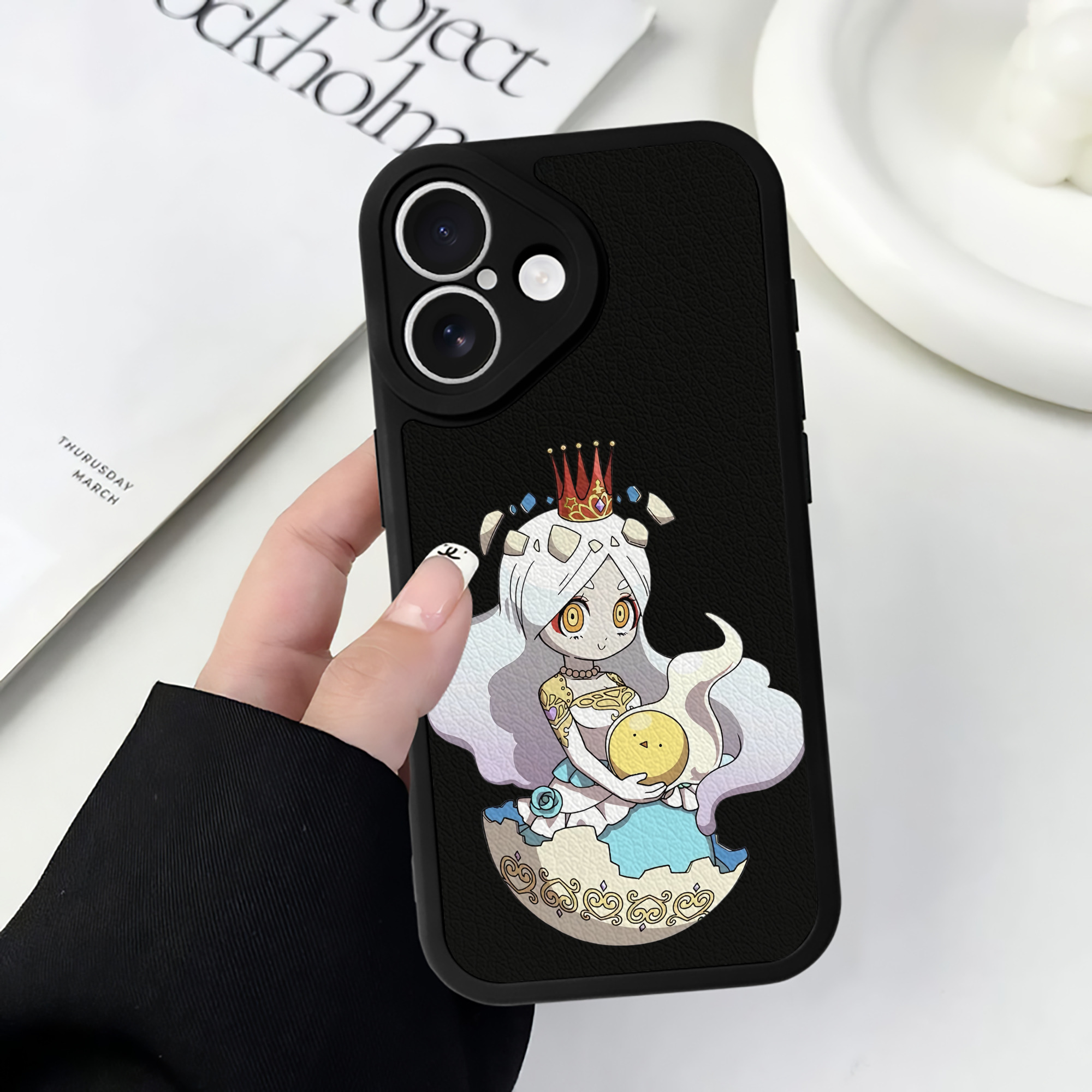 （画像用） 妖怪ウォッチ Yo-kai Watch 【iPhone 16シリーズ対応】シリコンスマホケース（レザー調） 材質：シリコン